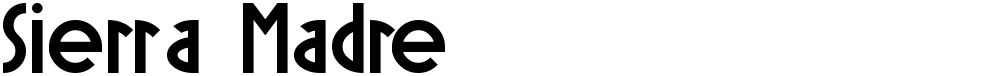 Sierra Madre