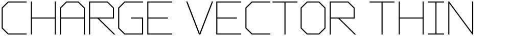 Charge Vector Thin