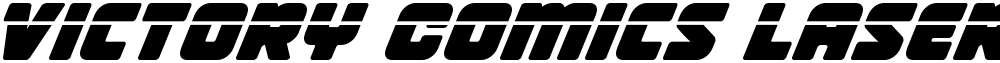 Victory Comics Laser Italic