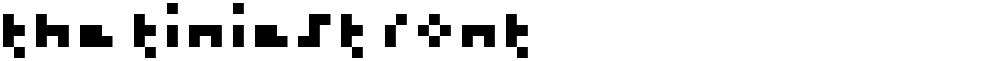the tiniest font