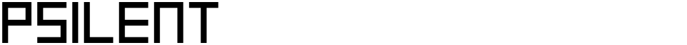 Psilent