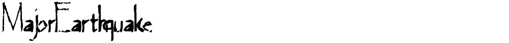 MajorEarthquake