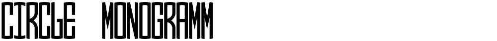 Circle Monogramm