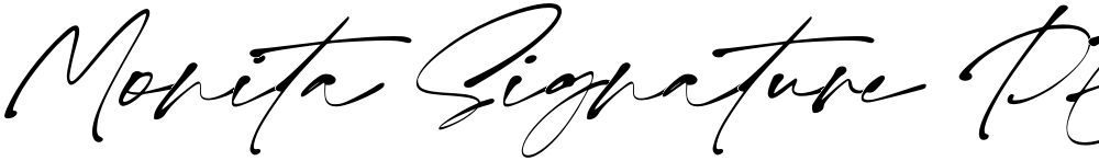 Monita Signature PERSONAL USE