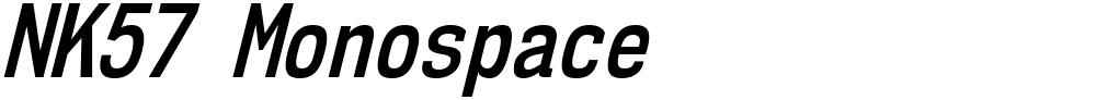 NK57 Monospace