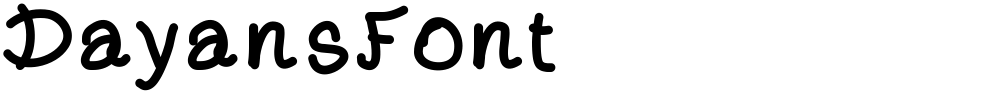 DayansFont