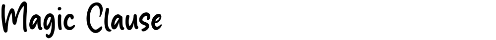 Magic Clause