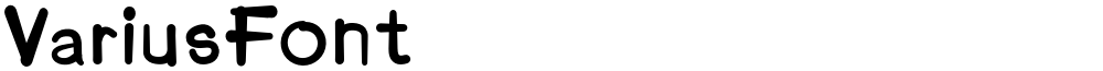 VariusFont