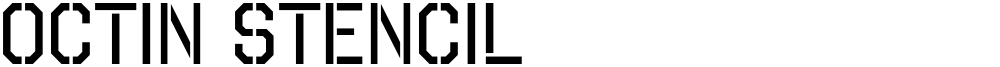 Octin Stencil