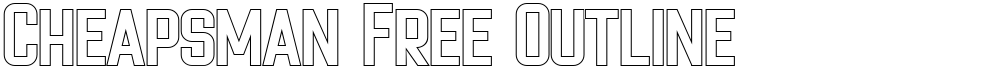Cheapsman Free Outline
