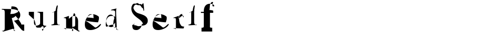 Ruined Serif