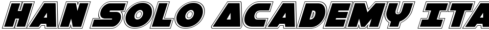Han Solo Academy Italic