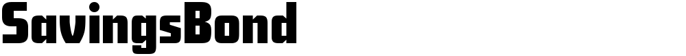 SavingsBond