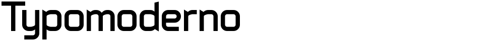 Typomoderno