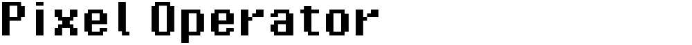 Pixel Operator