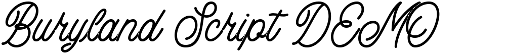 Buryland Script DEMO