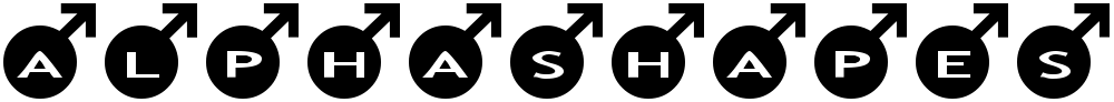 AlphaShapes male