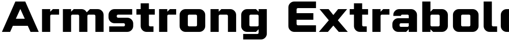 Armstrong Extrabold
