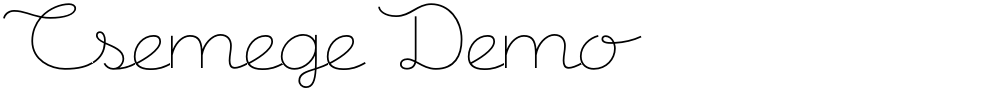 Csemege Demo