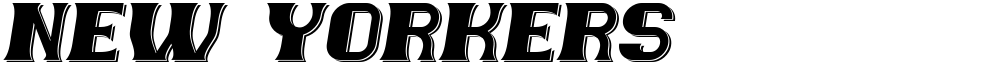 New Yorkers