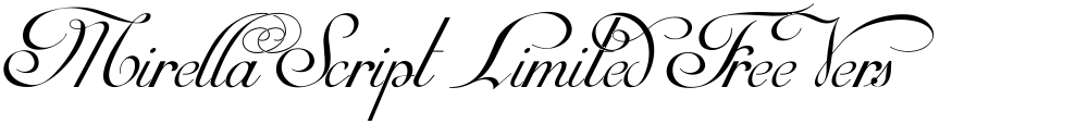 Mirella Script Limited Free Version.vfb