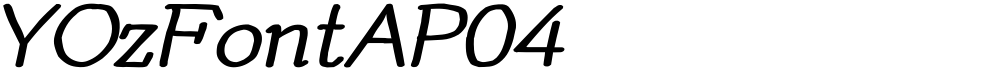YOzFontAP04