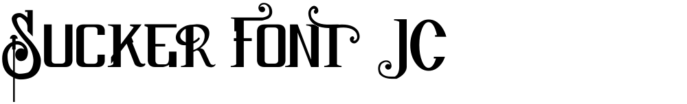 Sucker Font JC
