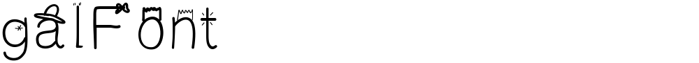 galFont