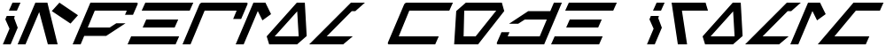 Imperial Code Italic