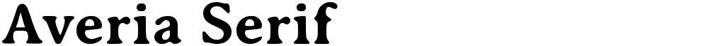 Averia Serif