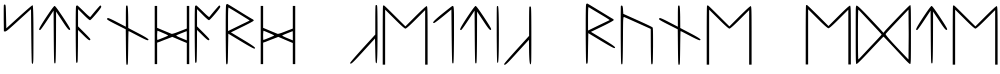 Standard Celtic Rune Extended