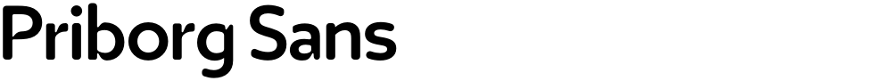 Priborg Sans