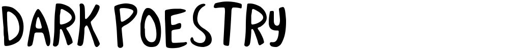 Dark Poestry