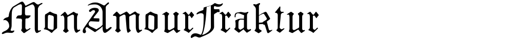 MonAmourFraktur
