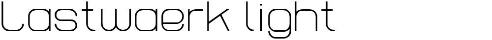 Lastwaerk light