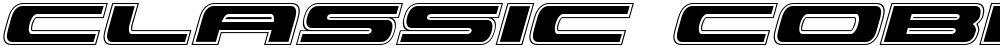 Classic Cobra Academy Italic