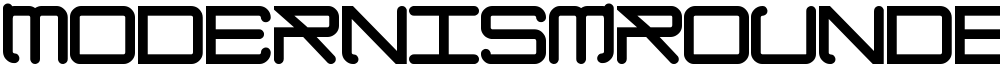 ModernismRoundedBold