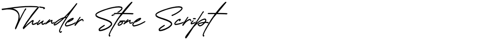 Thunder Stone Script