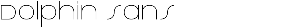 Dolphin Sans