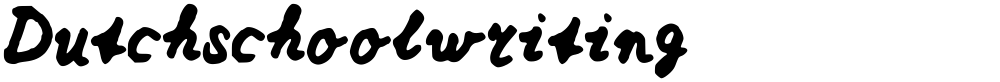 Dutchschoolwriting