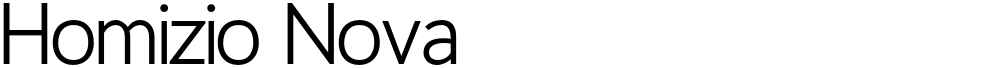 Homizio Nova