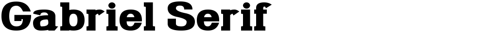 Gabriel Serif