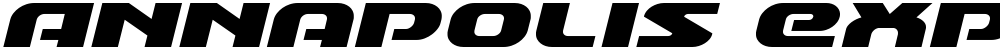 Annapolis Expanded Italic