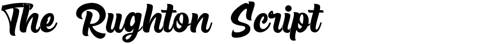The Rughton Script