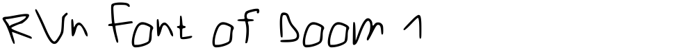 RVn Font of Doom 1