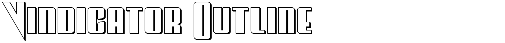 Vindicator Outline