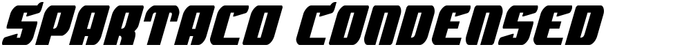 Spartaco Condensed