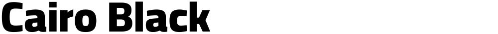Cairo Black