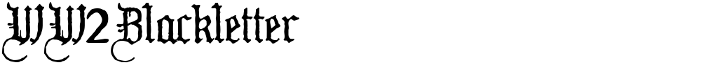 WW2Blackletter