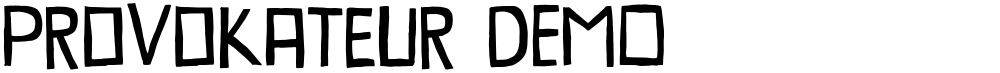 Provokateur DEMO